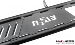 Ford Bronco Running Boards - 4 Door - Roan - Textured Black - N Fab 